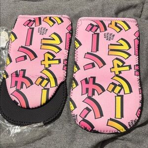Anti Social Social Club Pink Graphic Kitchen Linens/ oven mits